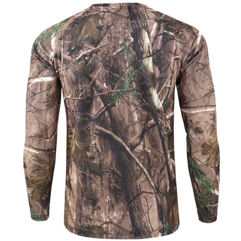 T-shirt da uomo a maniche lung - Outdoor Hunting Prints recensione e prezzo