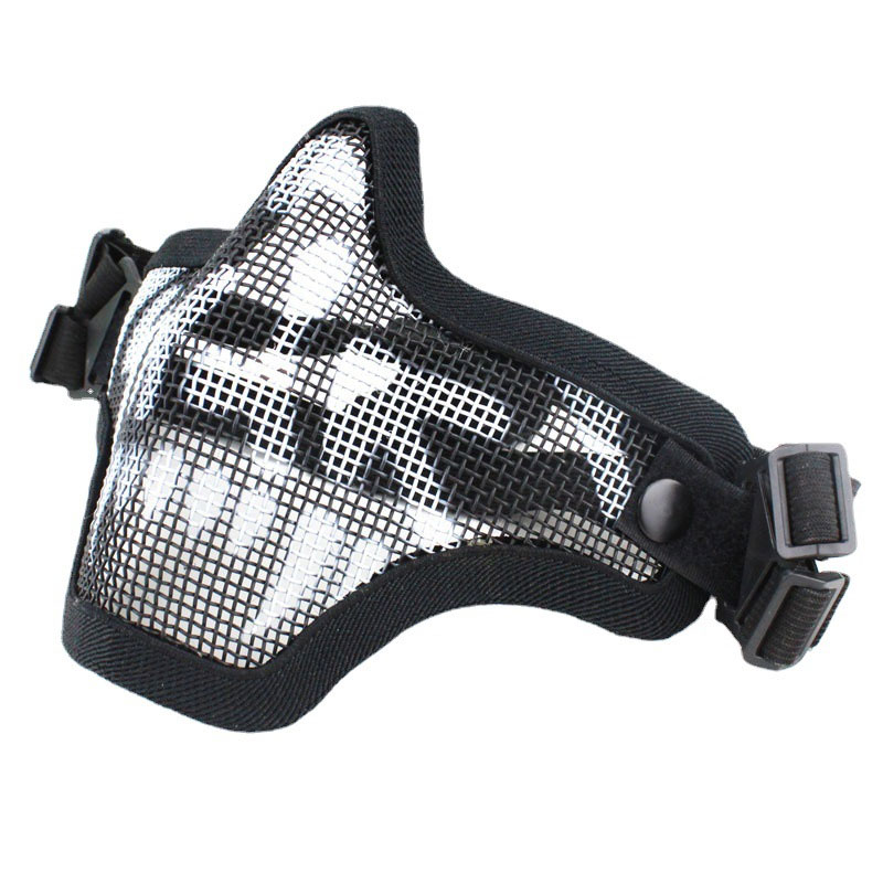 Mezza maschera scheletro migli - Camo Face Paint recensione e prezzo