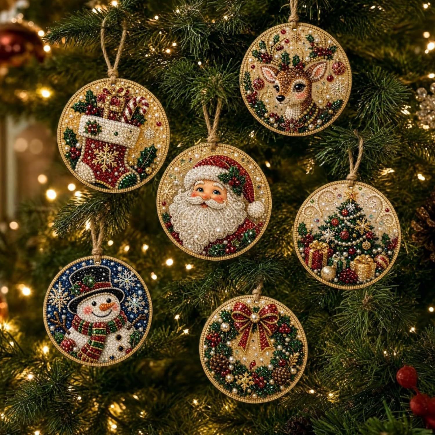 6 pezzi di decorazioni nataliz - Elk Bugle Call recensione e prezzo